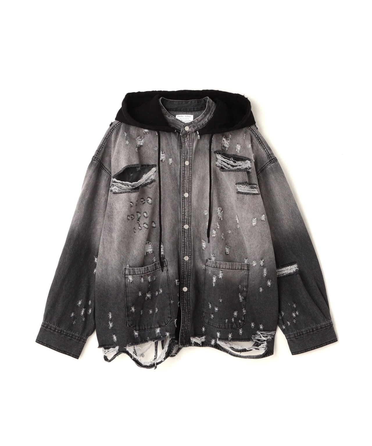 DankeSchon/ダンケシェーン/SHOTGUNDENIM HOOD SHIRTS