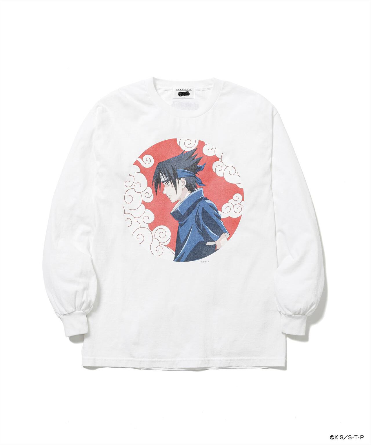 F-LAGSTUF-F×NARUTO-ナルト-/フラグスタフ×ナルト/"SASUKE" L/S TEE
