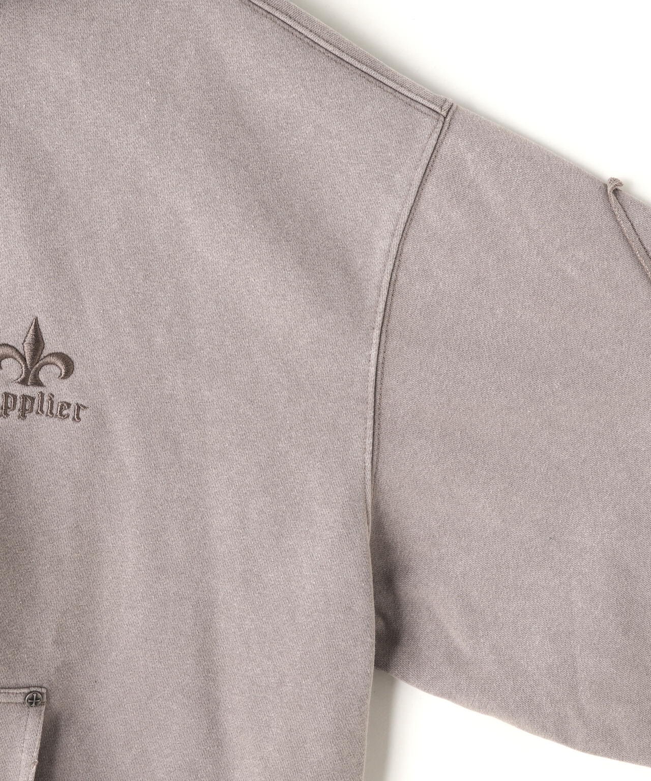 SUPPLIER/サプライヤー/FLEUR SWITCHING ZIP HOODIE