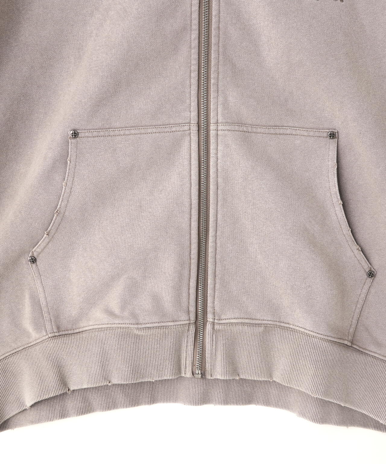 SUPPLIER/サプライヤー/FLEUR SWITCHING ZIP HOODIE