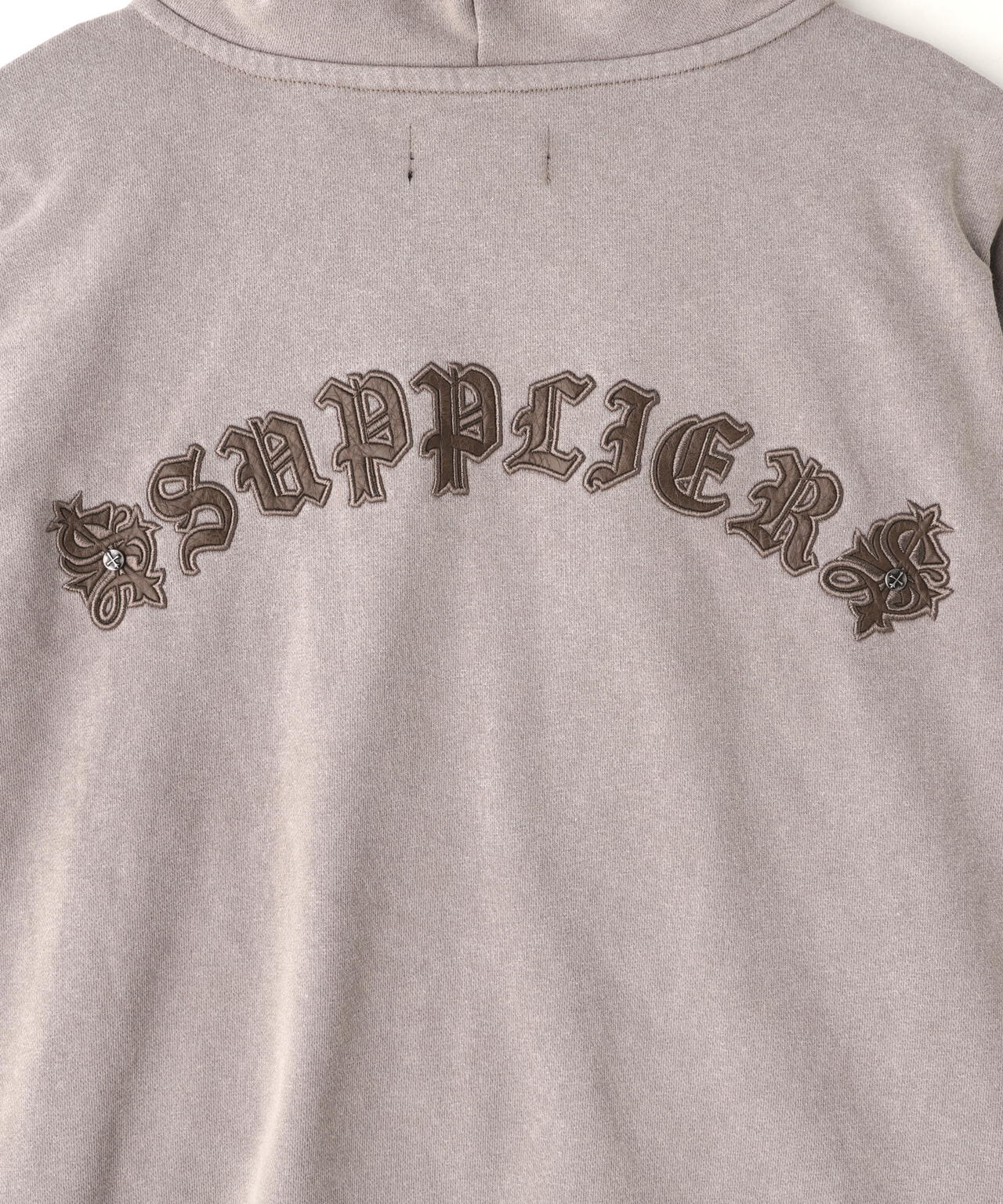 SUPPLIER/サプライヤー/FLEUR SWITCHING ZIP HOODIE
