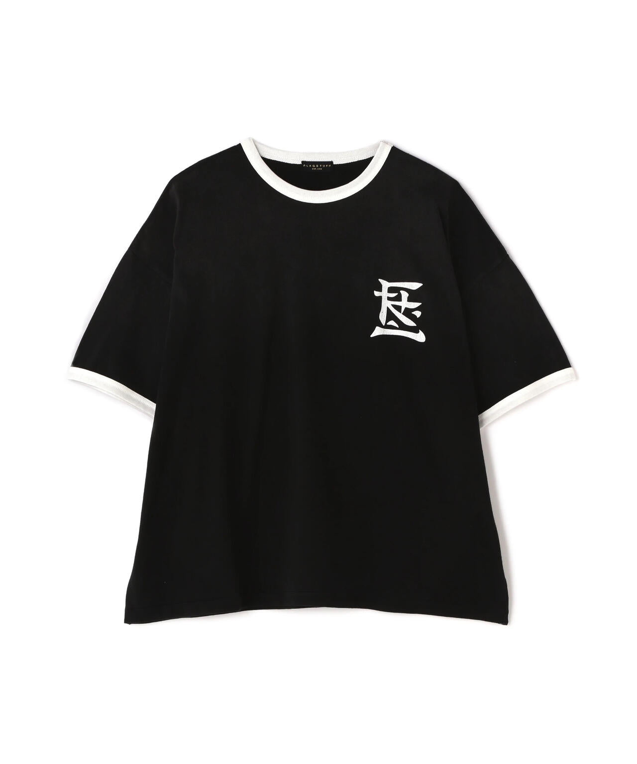 F-LAGSTUF-F/フラグスタフ/RINGER TEE(KANJI LOGO)