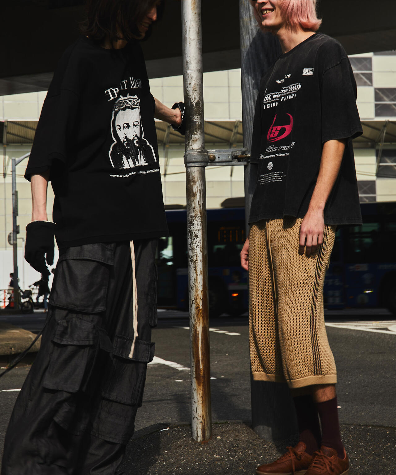 DankeSchon/ダンケシェーン/SWITCH S/S TEE