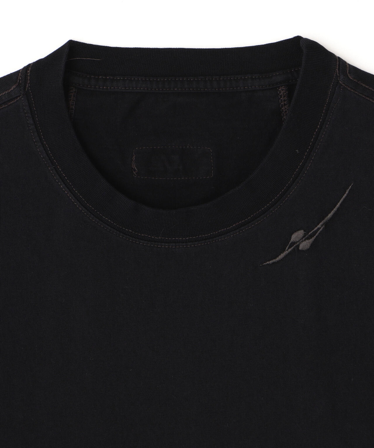 BLR/ビーエルアール/D G BLEACHED SHORT SLEEVE TEE