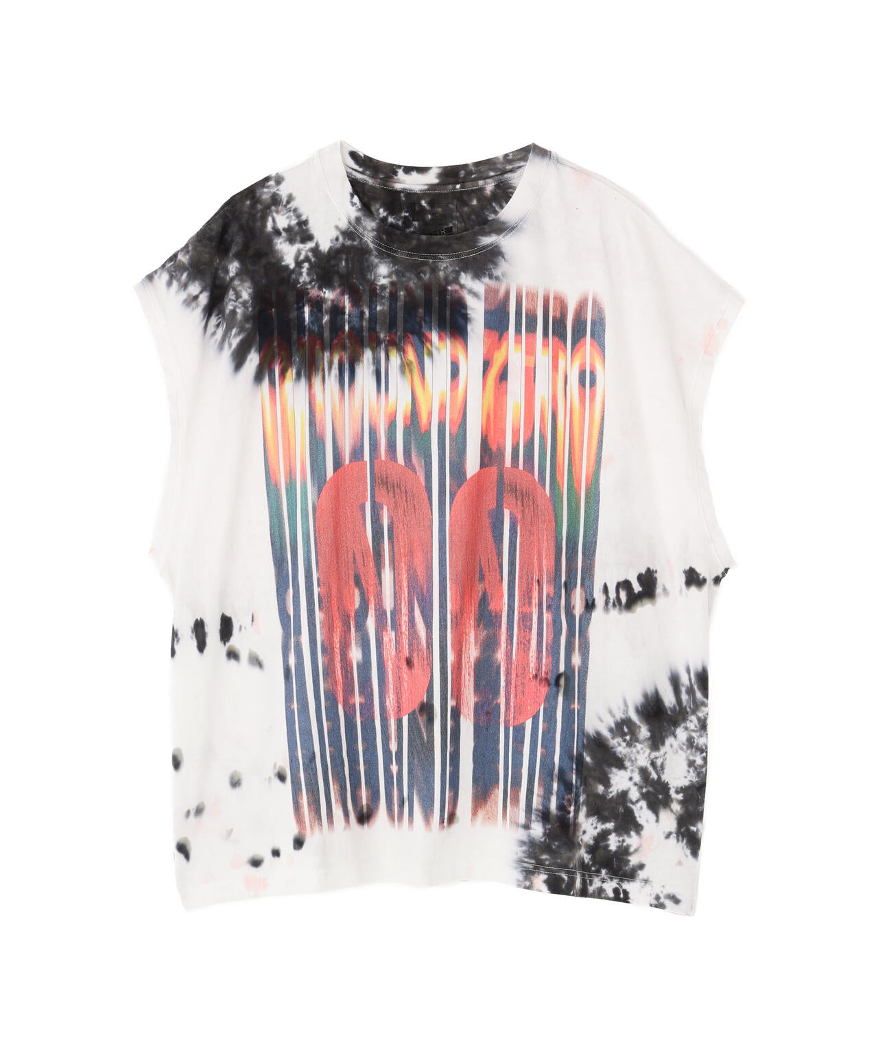 DankeSchon/ダンケシェーン/TIEDYE NOSLEEVES NUMBERRING