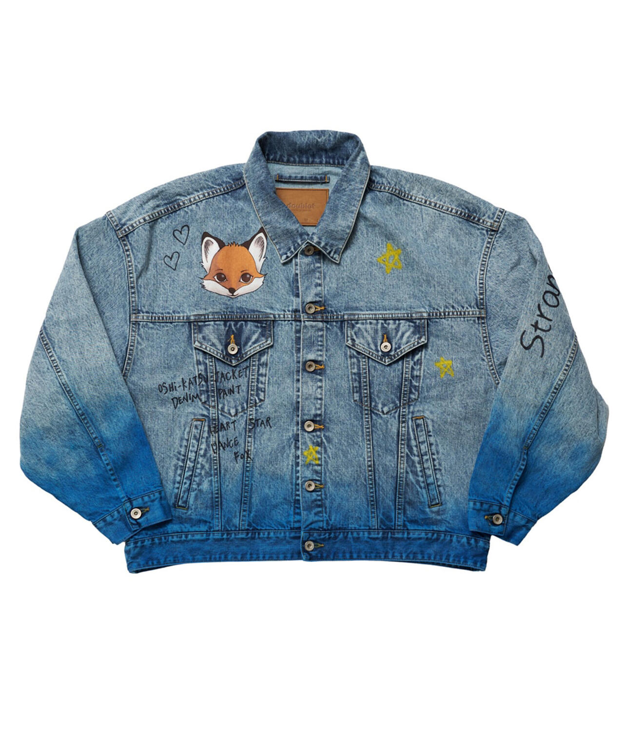 doublet/ダブレット/ANIME HAND-PAINTING DENIM JACKET