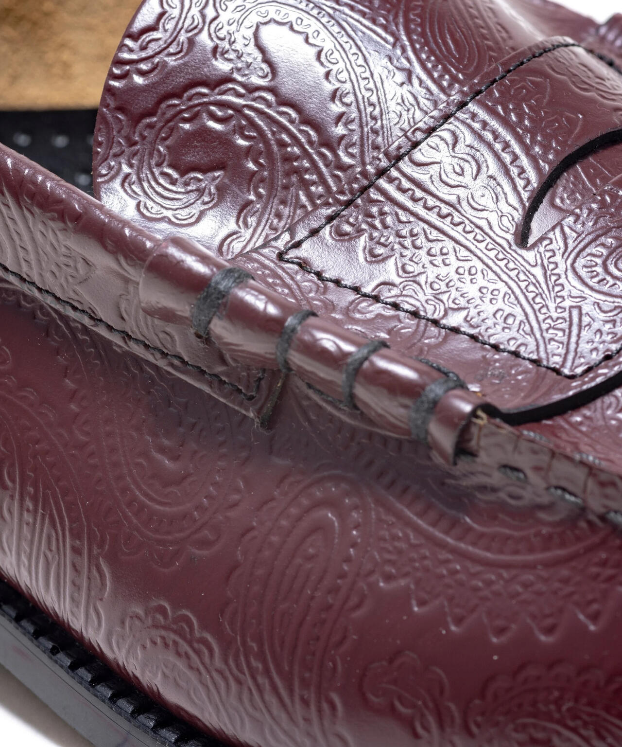 The Kenford Fineshoes/【LHP EXCLUSIVE】WINE PAISLRY LOAFERS