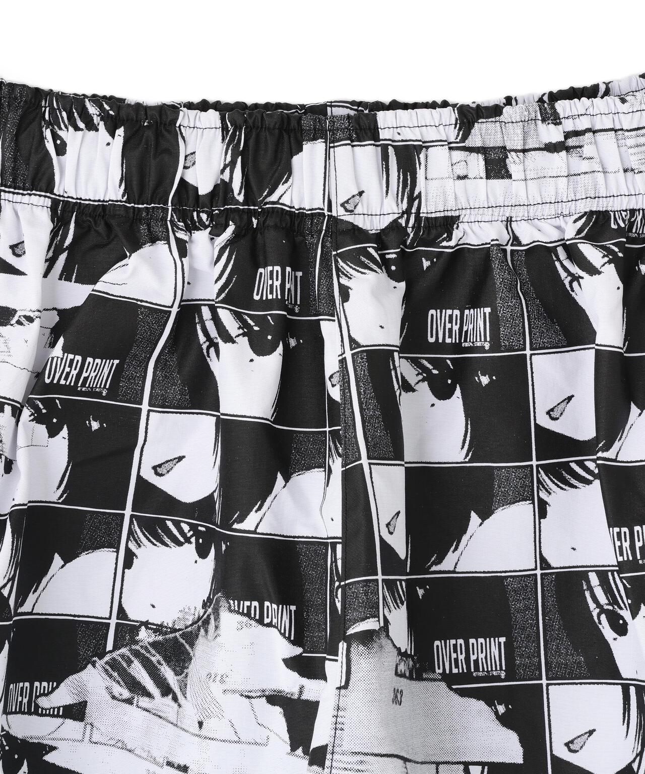 overprint/オーバープリント/FACE KNEE ZIP PANTS