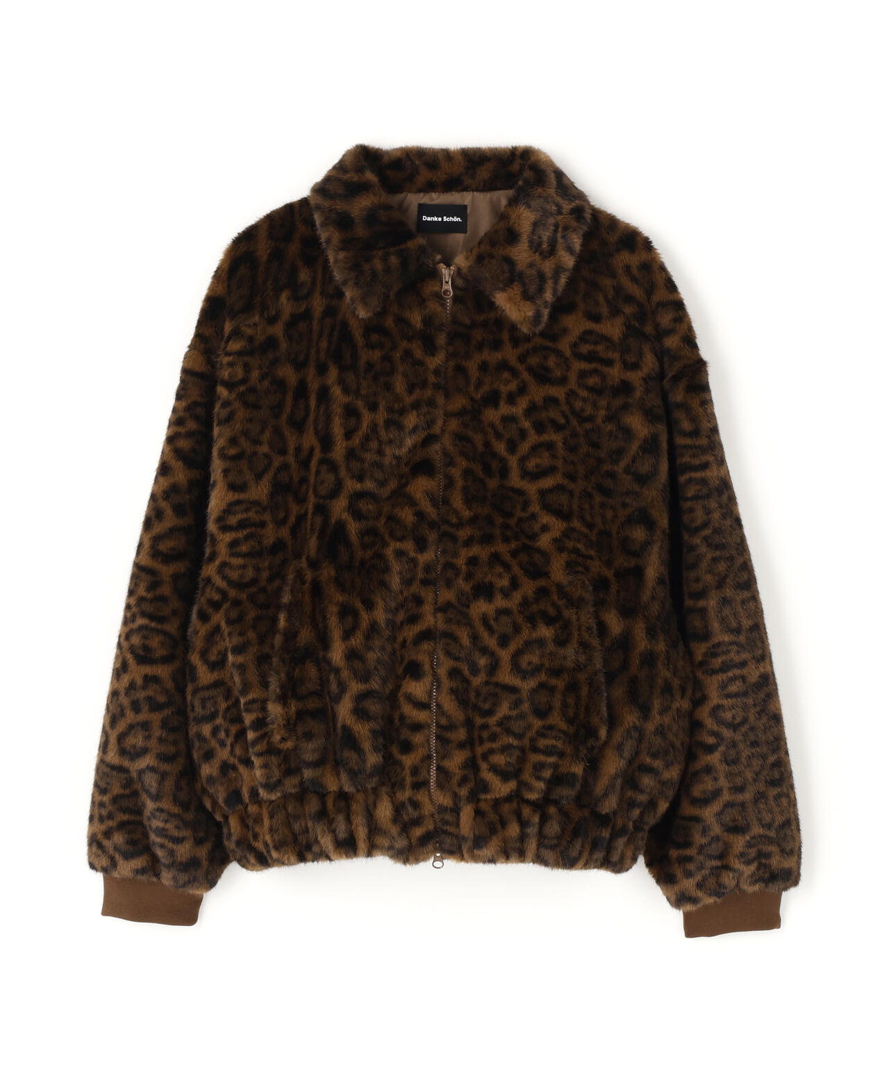 【WEB&DEPOT限定】DankeSchon/ダンケシェーン/LEOPARD FUR JACKET