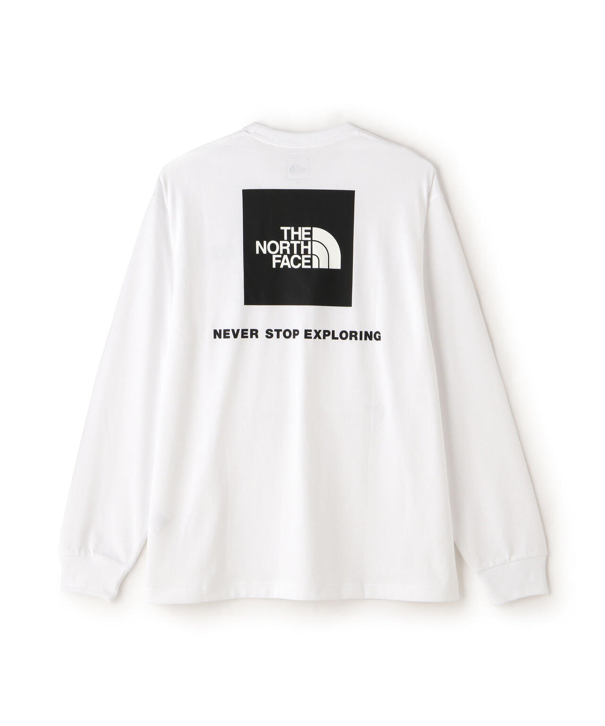 THE NORTH FACE/ザ・ノース・フェイス/Back Square Logo Long Sleeve Tee