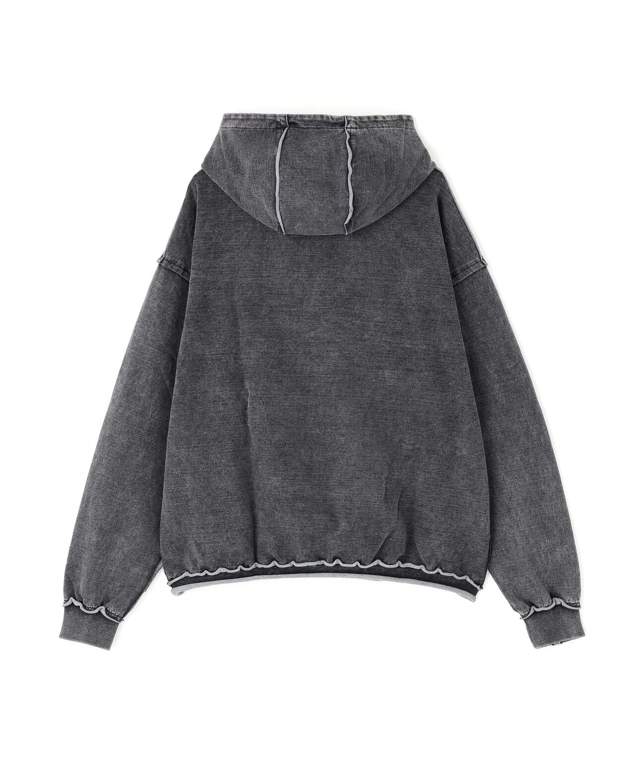 NOT4NERD/ノットフォーナード/OFFSHOOT LOGO DENIM HOODIE