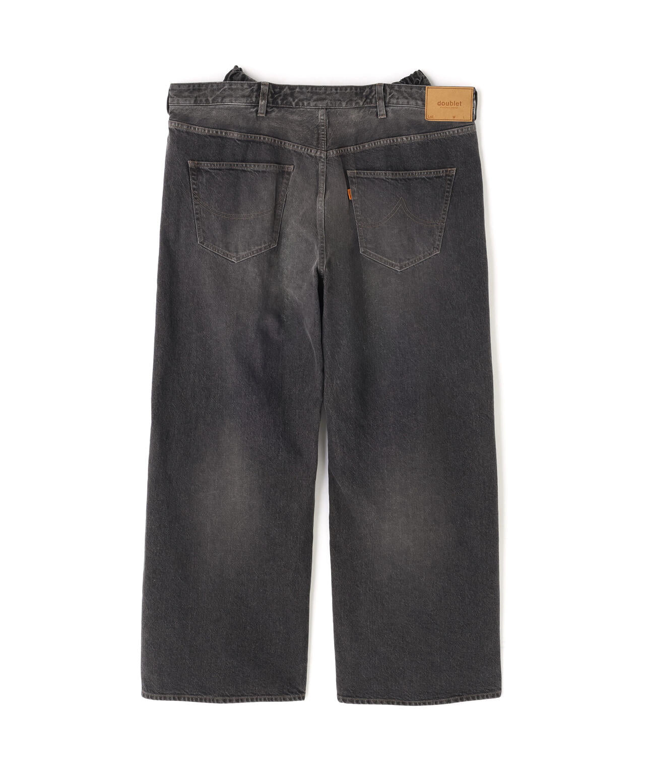 doublet/ダブレット/FLOATING WAIST DENIM PANTS