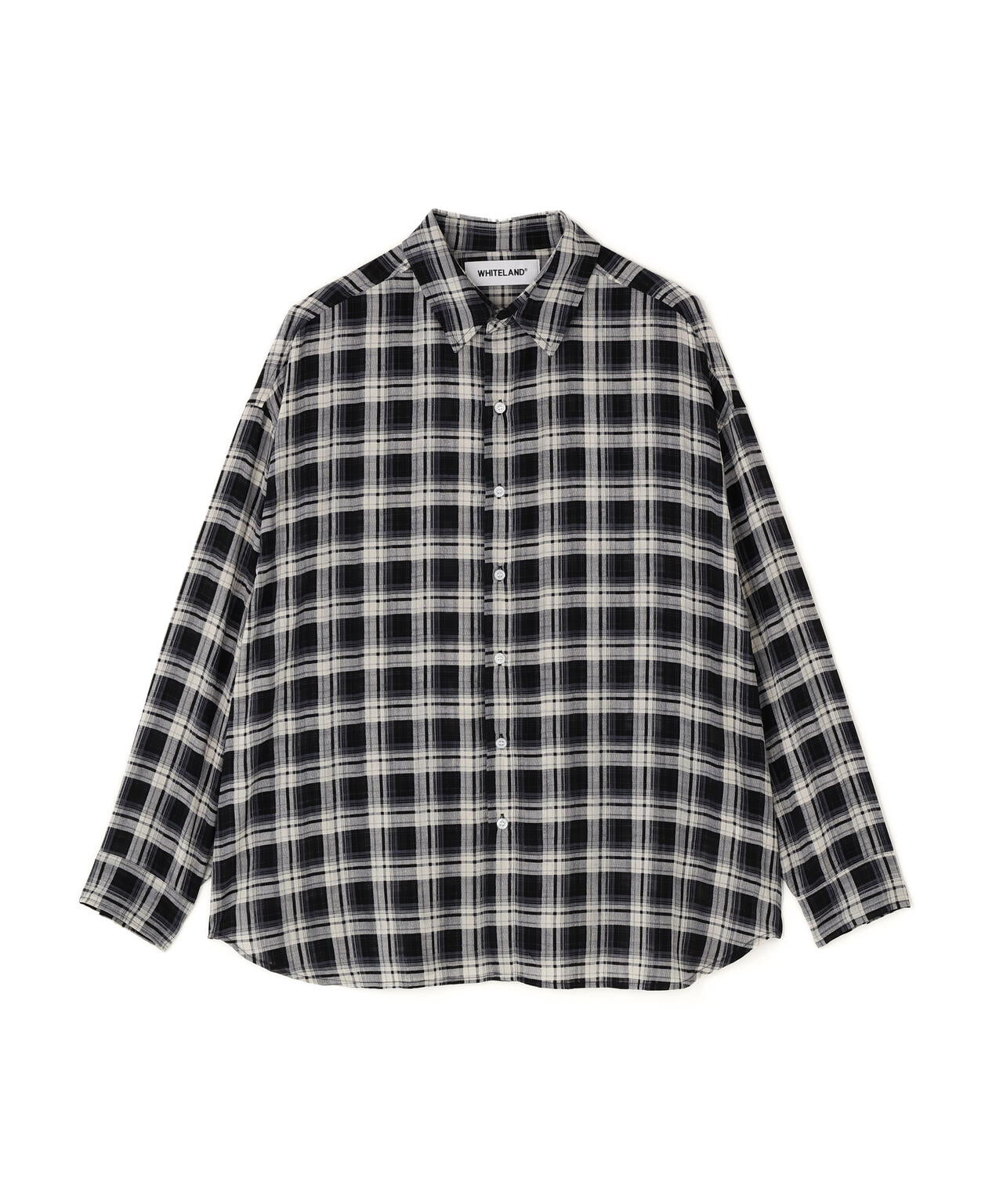WHITELAND/ホワイトランド/CHIFFON CHECK SHIRTS