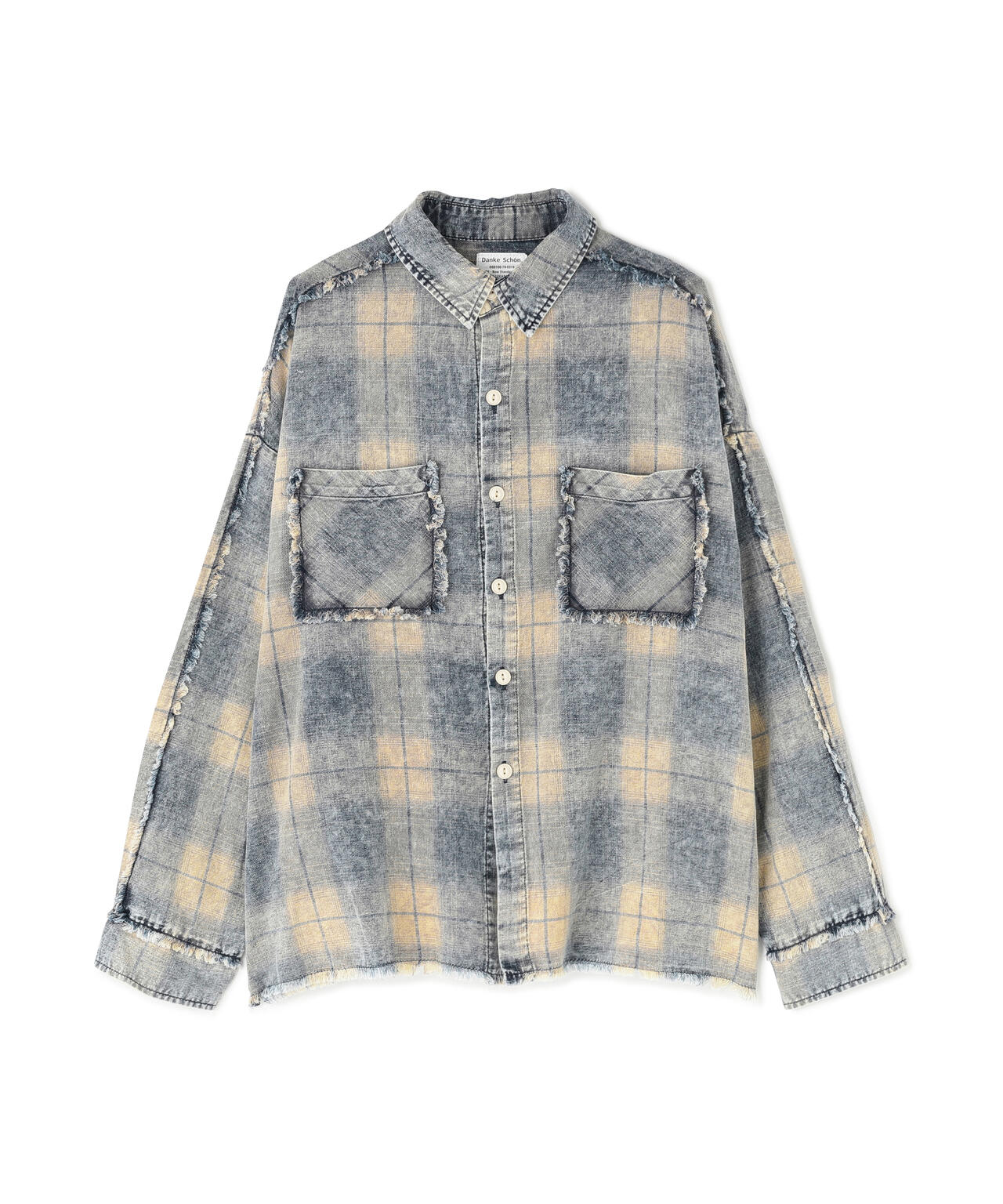 DankeSchon/ダンケシェーン/WASH CHECK SHIRTS