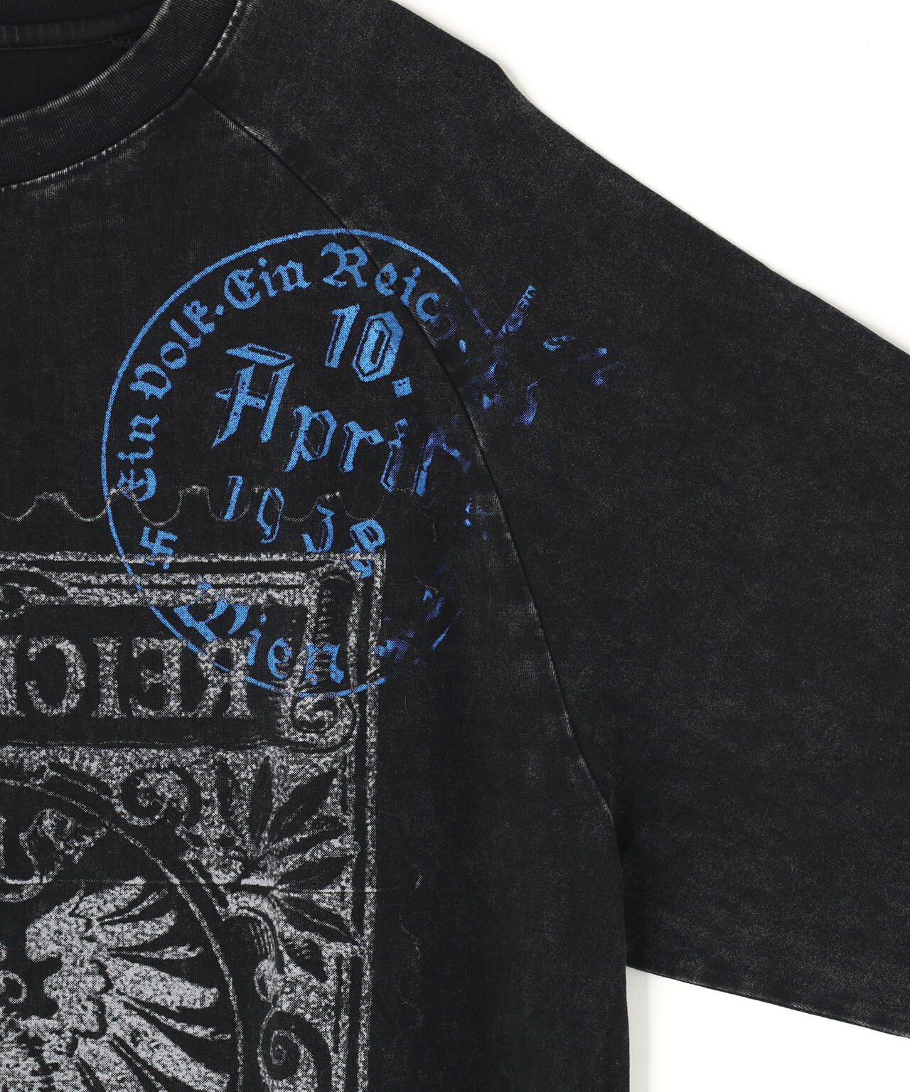DankeSchon/ダンケシェーン/CHEMICAL RAGLAN LST STEMPEL