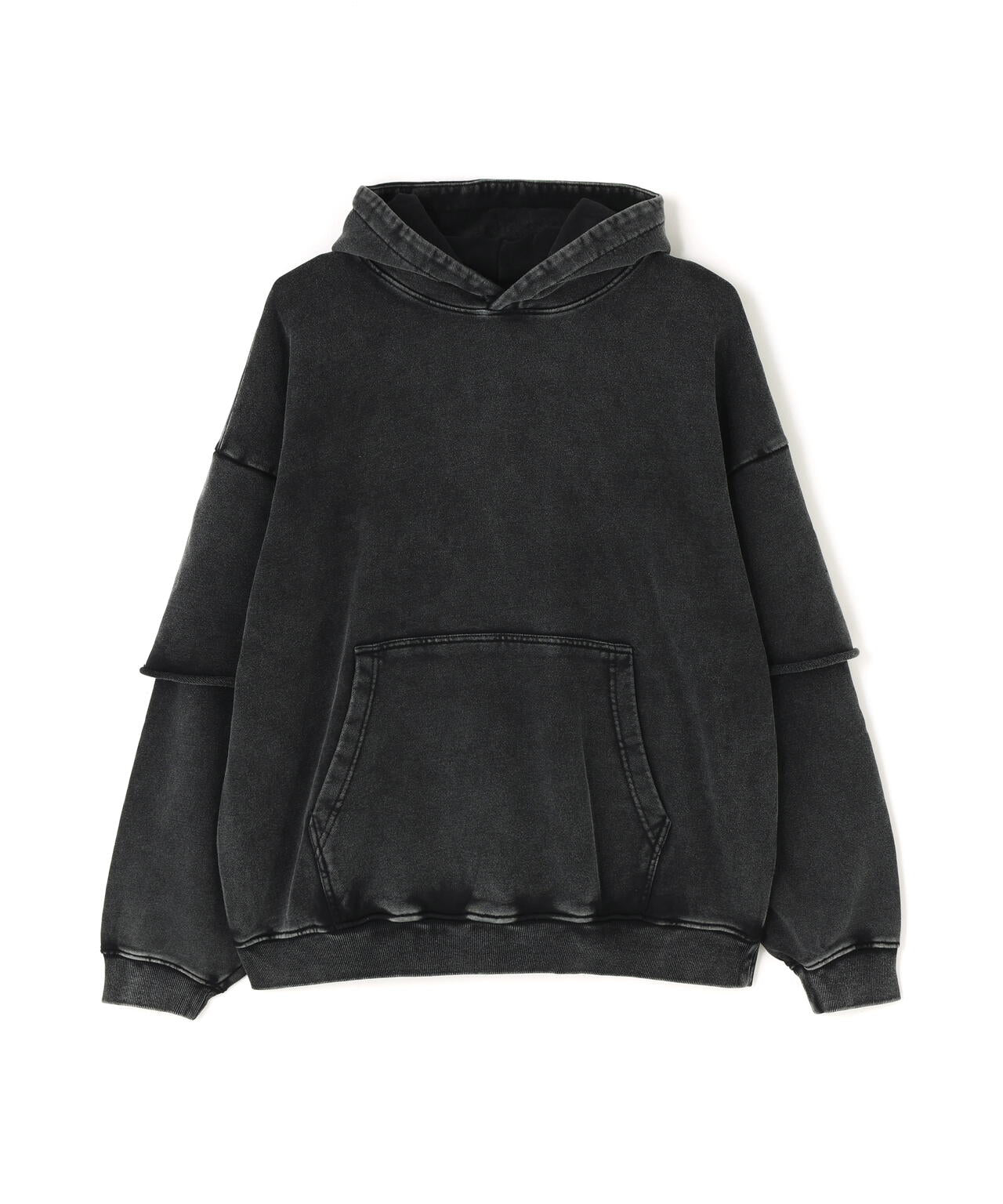 【WEB&DEPOT限定】DankeSchon/ダンケシェーン/LAYYERED HOODIE