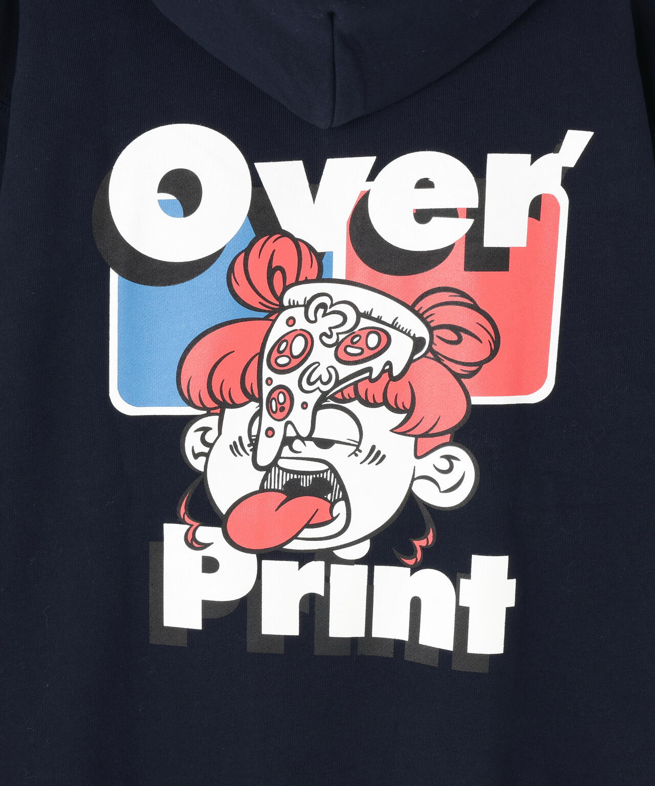 overprint/オーバープリント/PIZZA HOODIE