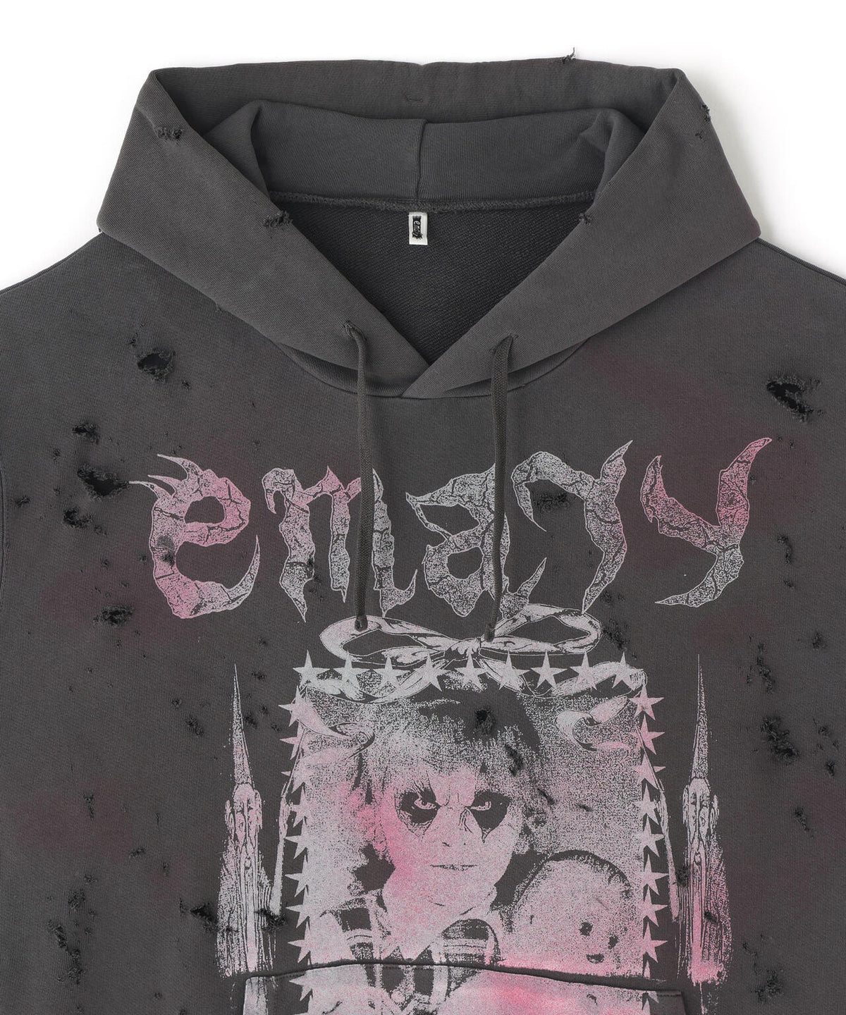 emary/エメリー/Psyco Candy Nosleeve Hoodie
