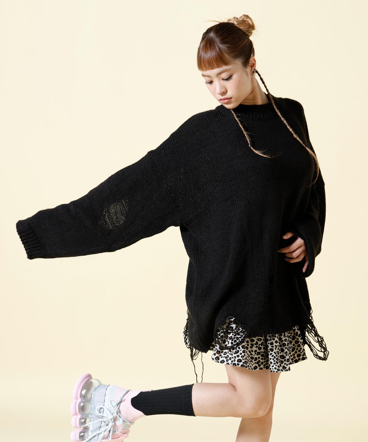 SIS/エスアイエス/Damage Knit