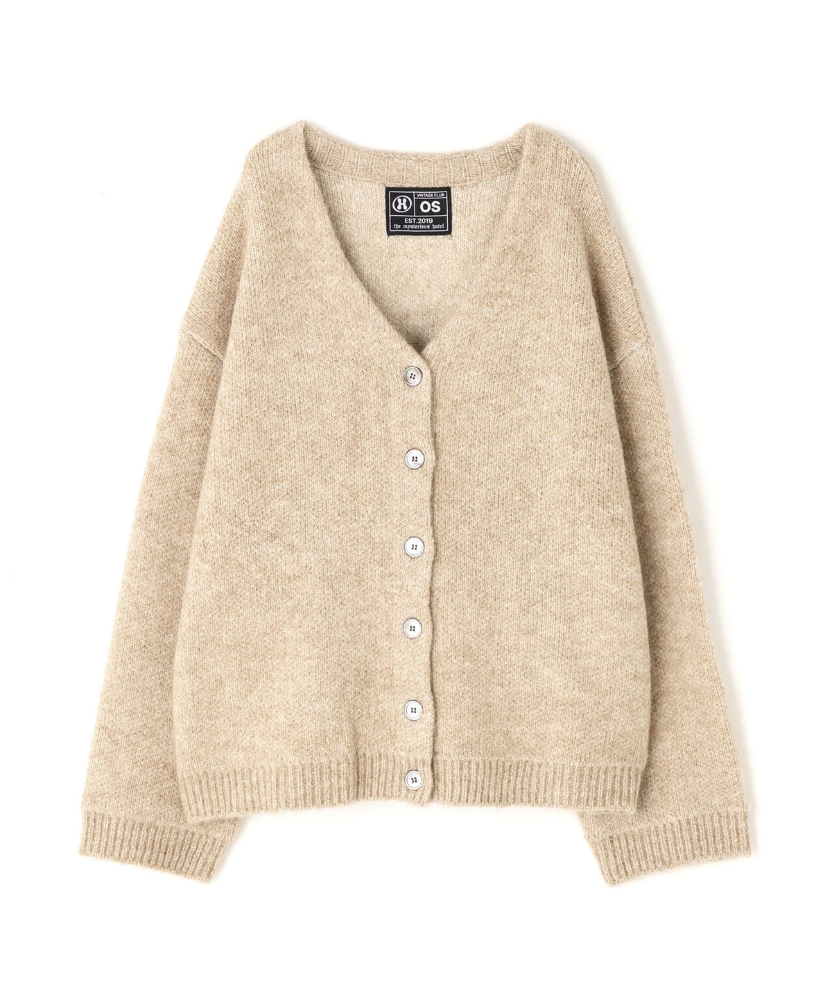 THE MYSTERIOUS HOTEL/ザ ミステリアス ホテル/ALPACA WOOL OVER CARDIGAN