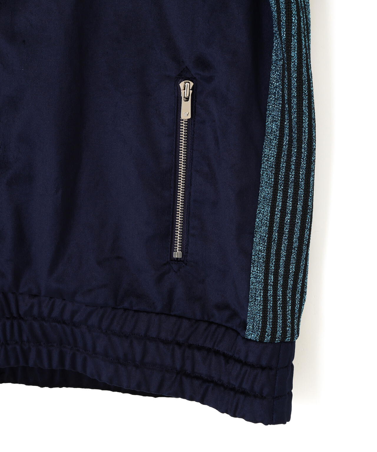 NEEDLES/ニードルズ/【LHP EXCLUSIVE】TRACK JACKET - C/PE VELOUR(NAVY)