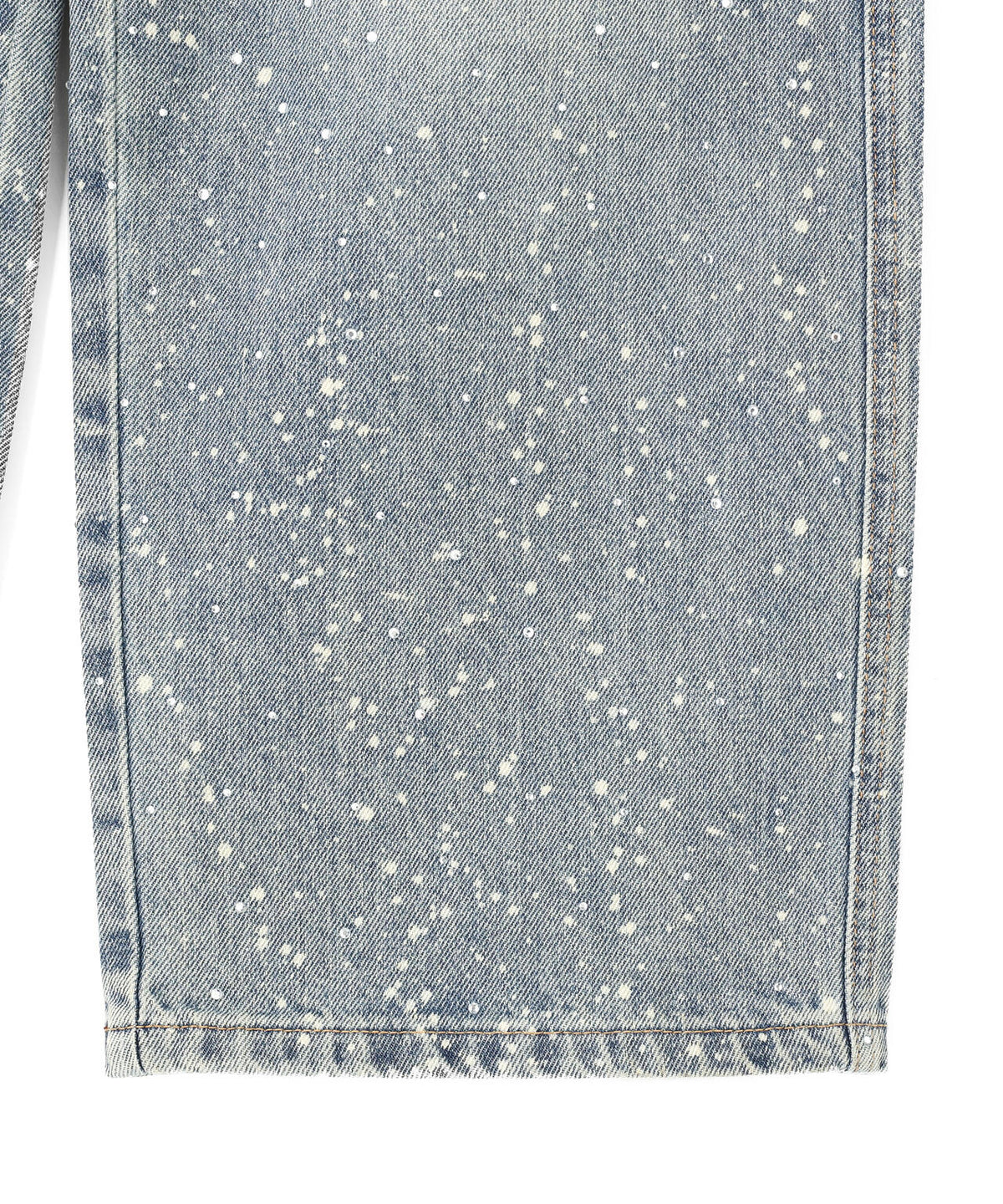 【WEB&DEPOT限定】DankeSchon/ダンケシェーン/RHINESTONE DENIM
