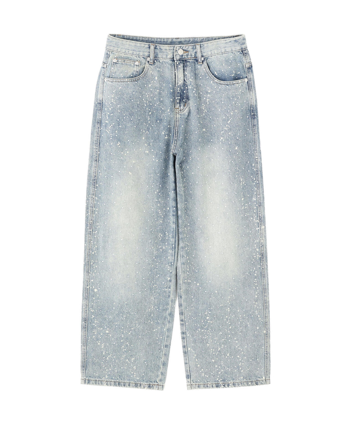 【WEB&DEPOT限定】DankeSchon/ダンケシェーン/RHINESTONE DENIM
