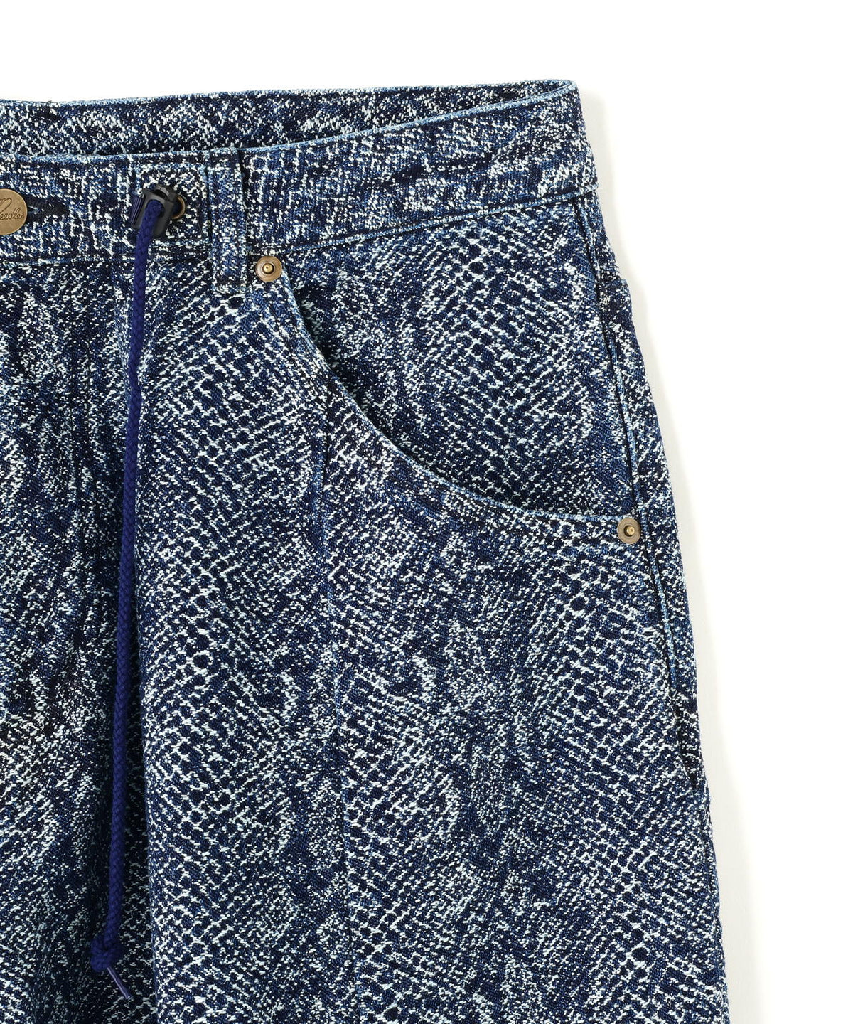 NEEDLES/ニードルズ/H.D. PANT - JEAN / 13OZ PYTHON JACQUARD