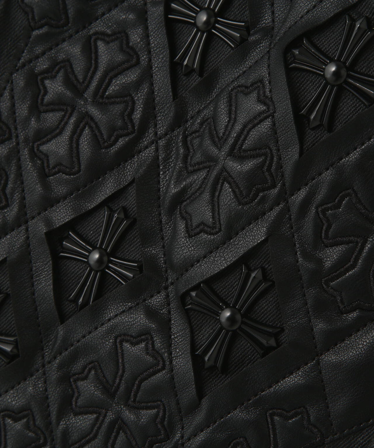 GUAPI/グアピ/All Black Relic Waxed Denim
