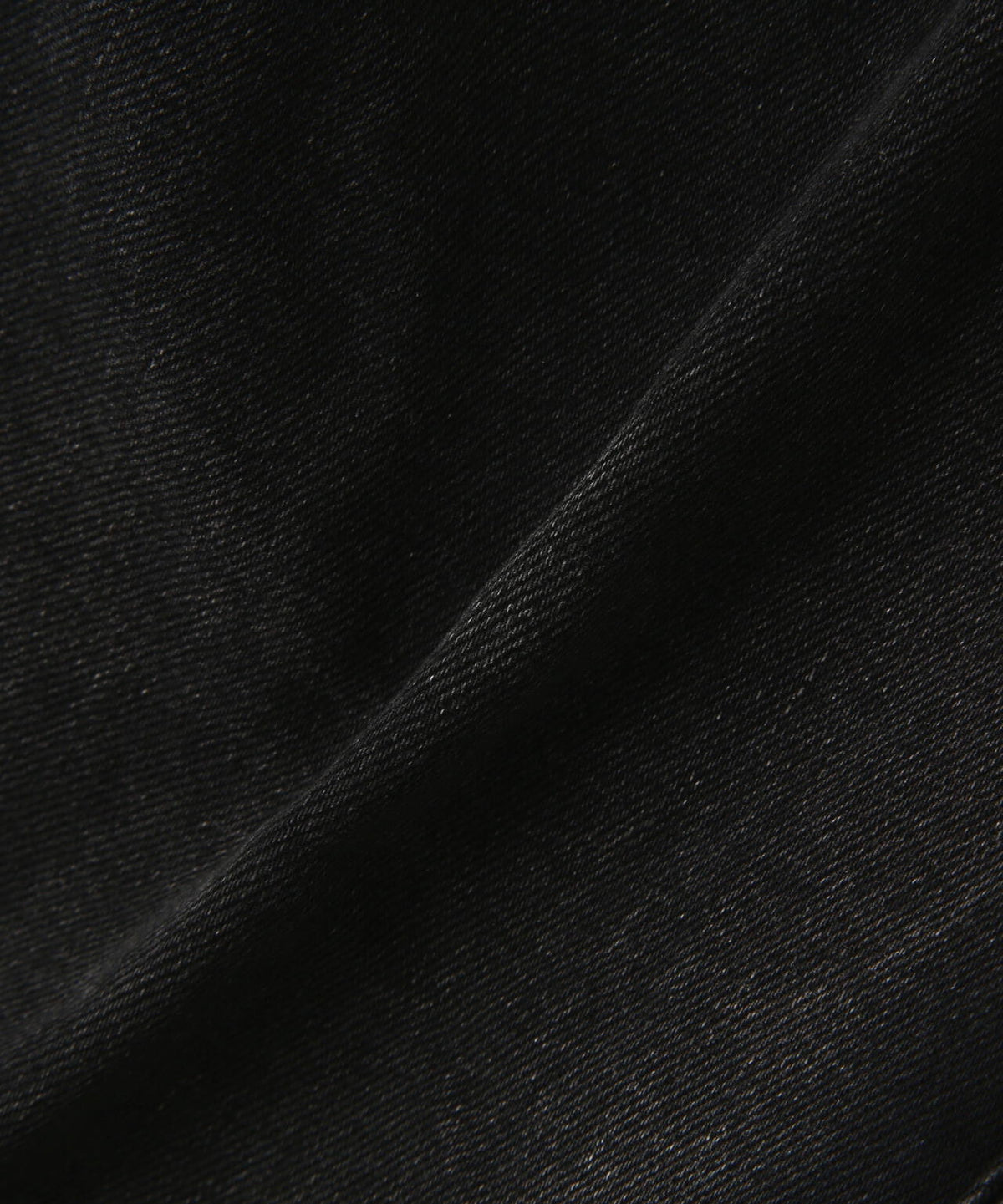 GUAPI/グアピ/Obsidian Black Cross Buckle Denim
