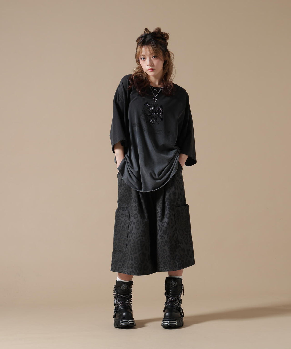 SIS/エスアイエス/Leopard Short Pants
