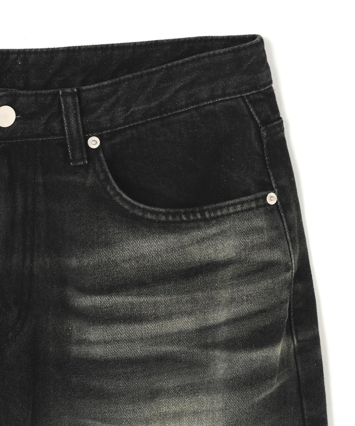 SIS/エスアイエス/Washed Wide Denim Pants