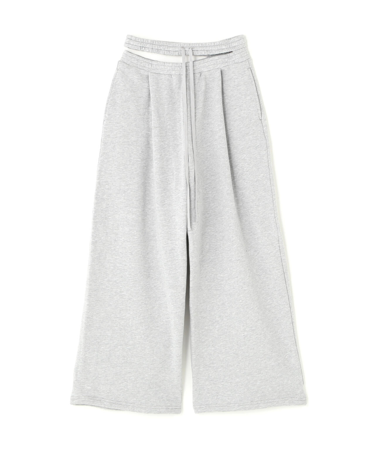 CLANE/クラネ/SLASH WAIST SWEAT PANTS