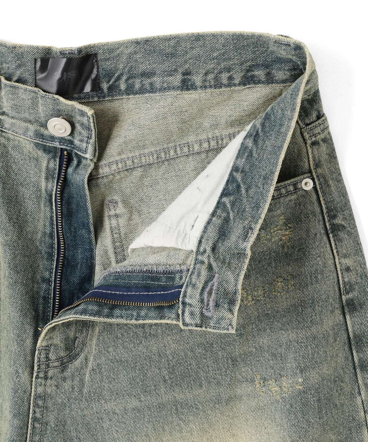 SIS/エスアイエス/Wash Denim Pants