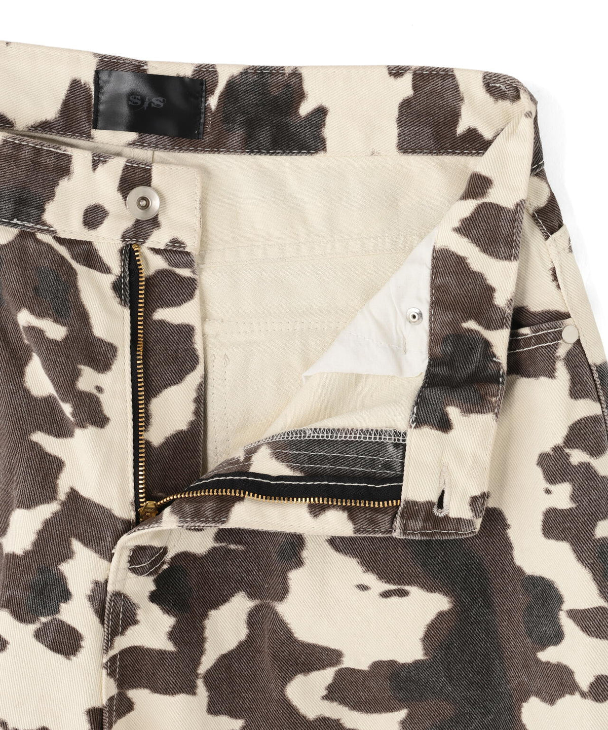SIS/エスアイエス/Cow Print Pants