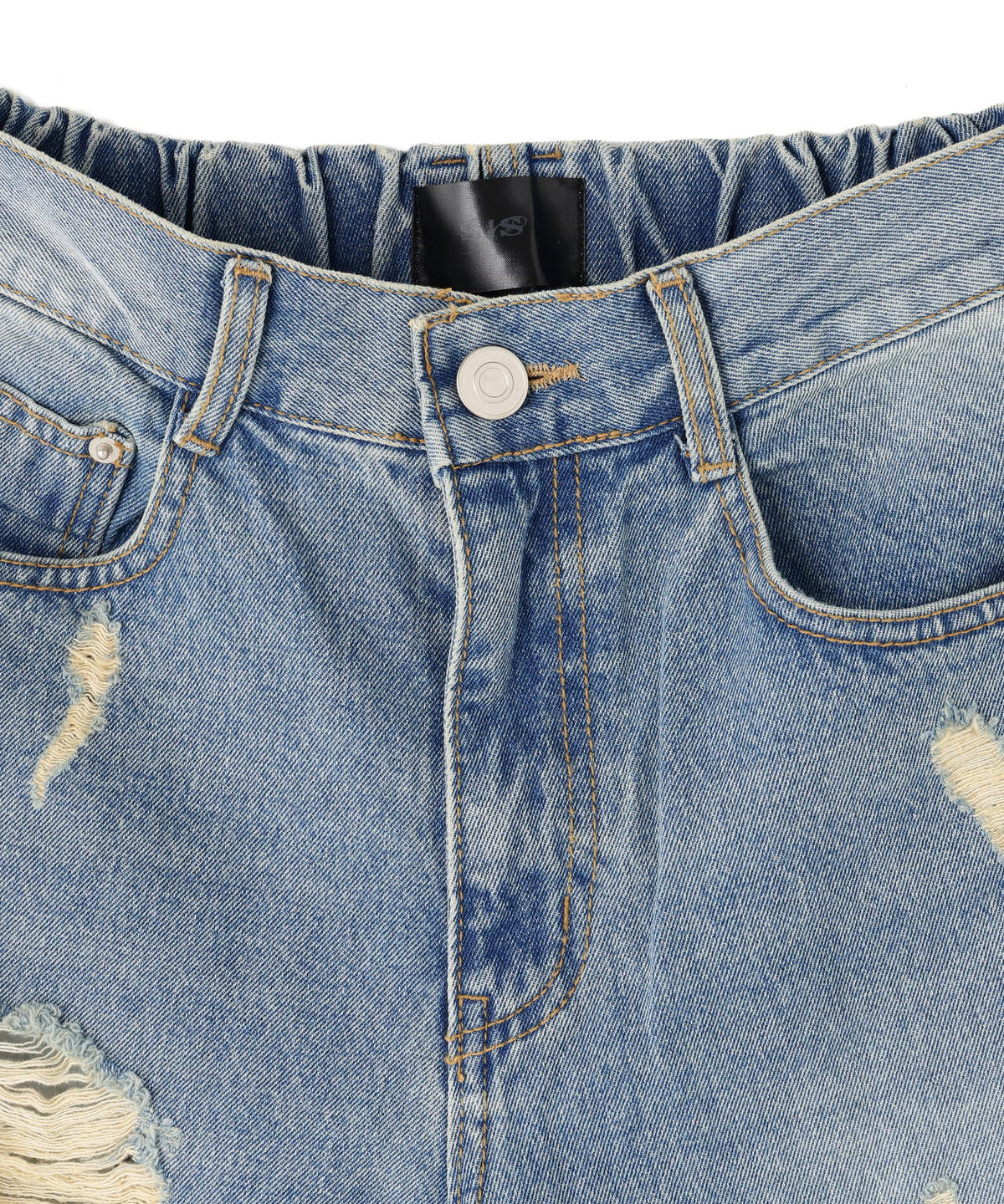 SIS/エスアイエス/Damege Flare Pants
