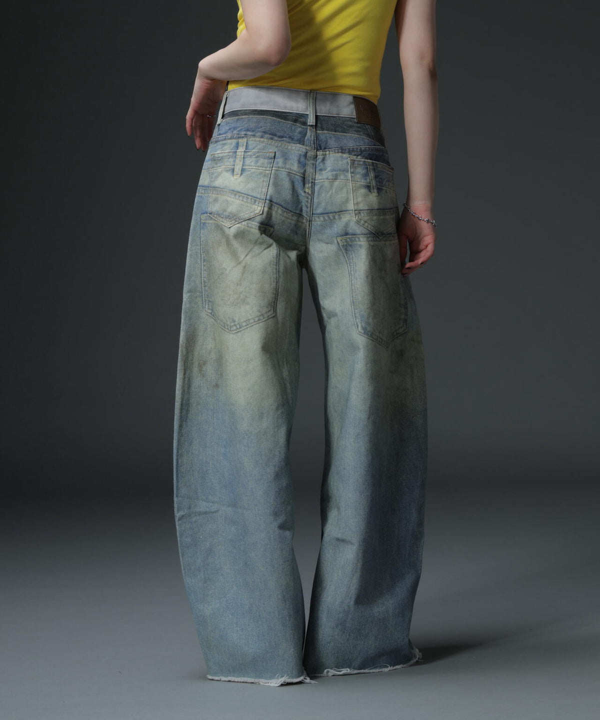 MAVYTH/メヴィス/TROMPE-I'OEIL DENIM PANT