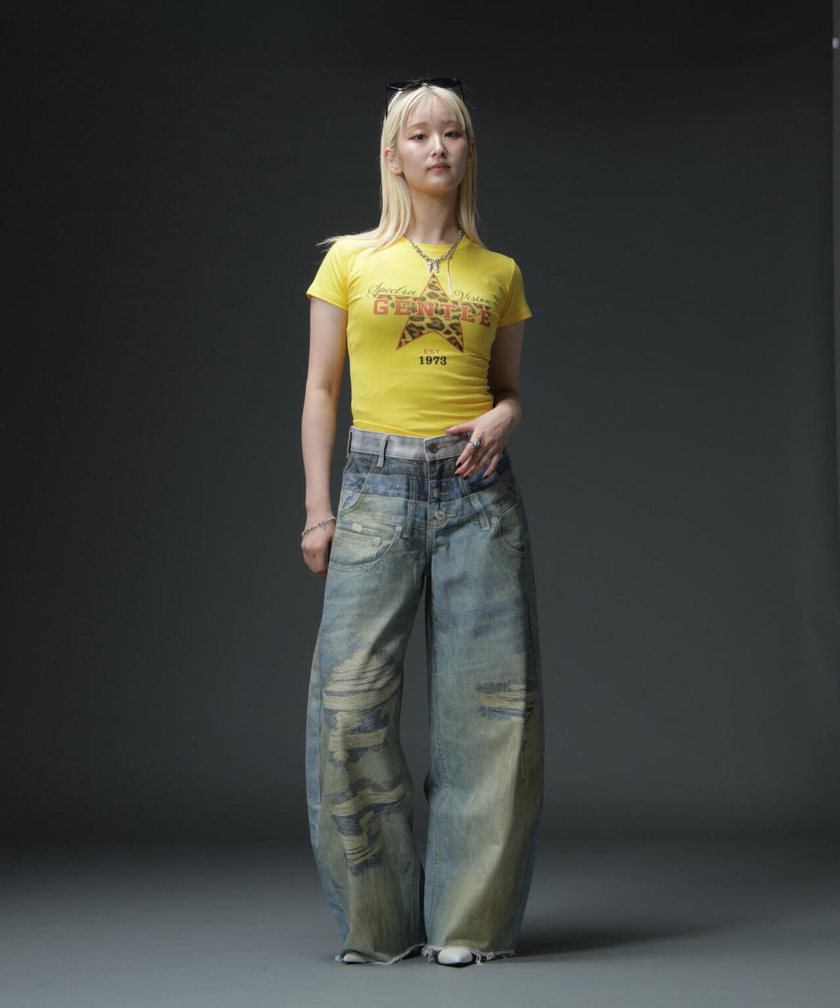 MAVYTH/メヴィス/TROMPE-I'OEIL DENIM PANT