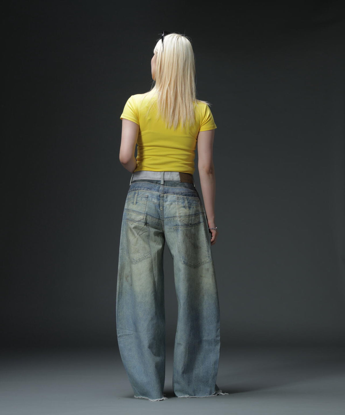 MAVYTH/メヴィス/TROMPE-I'OEIL DENIM PANT