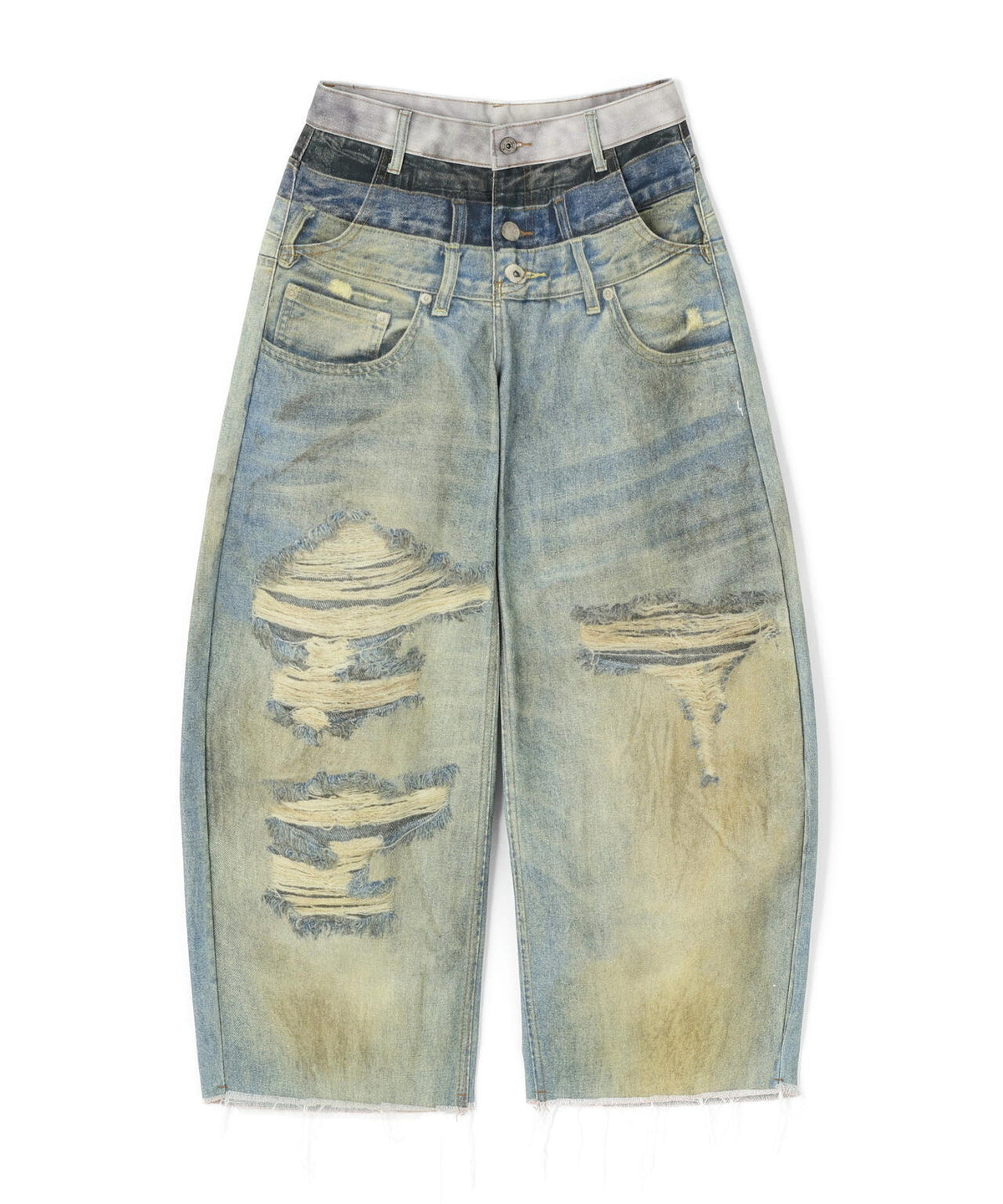 MAVYTH/メヴィス/TROMPE-I'OEIL DENIM PANT
