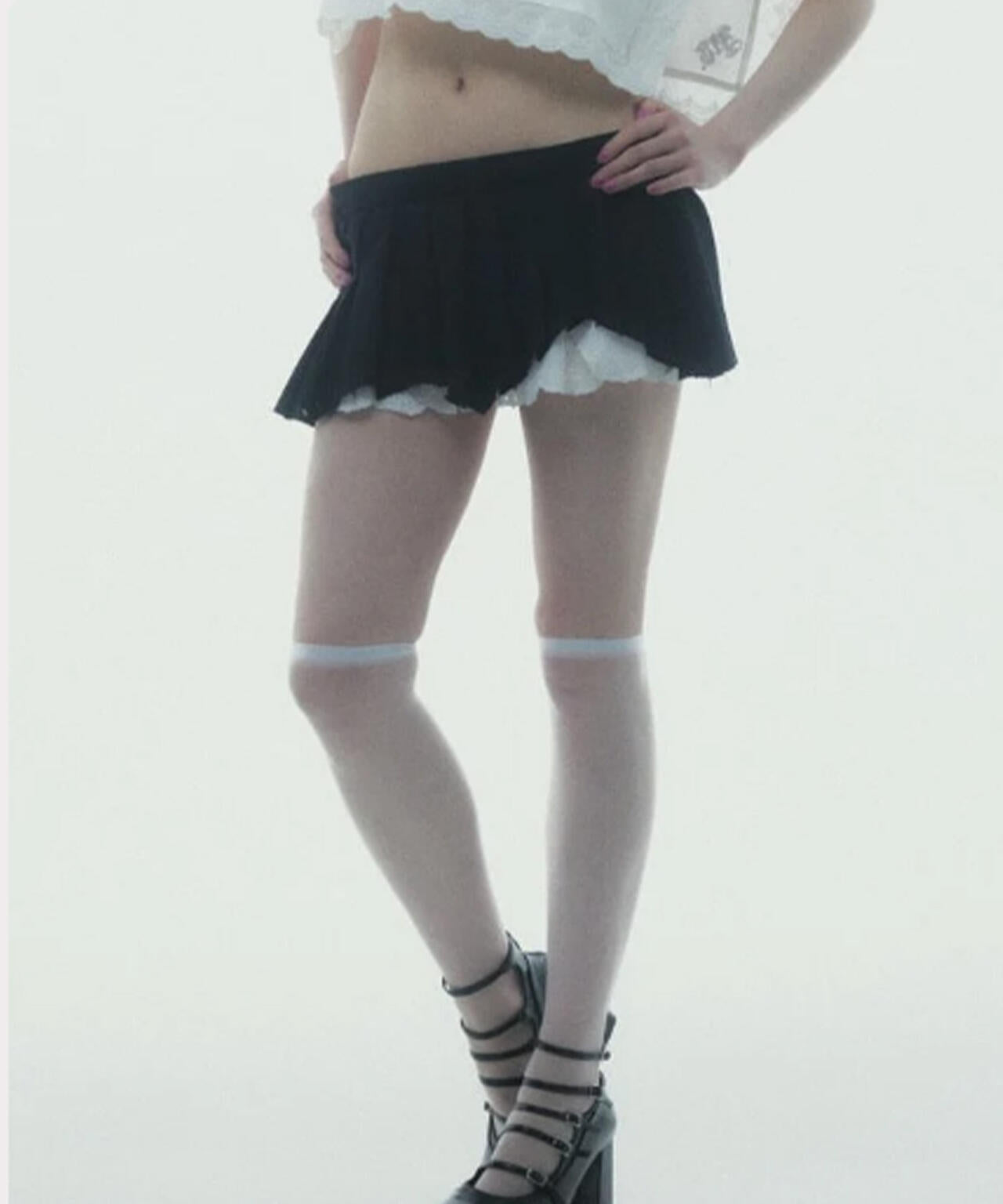 neith./ネイス/Destroyed Micro Mini Skirt