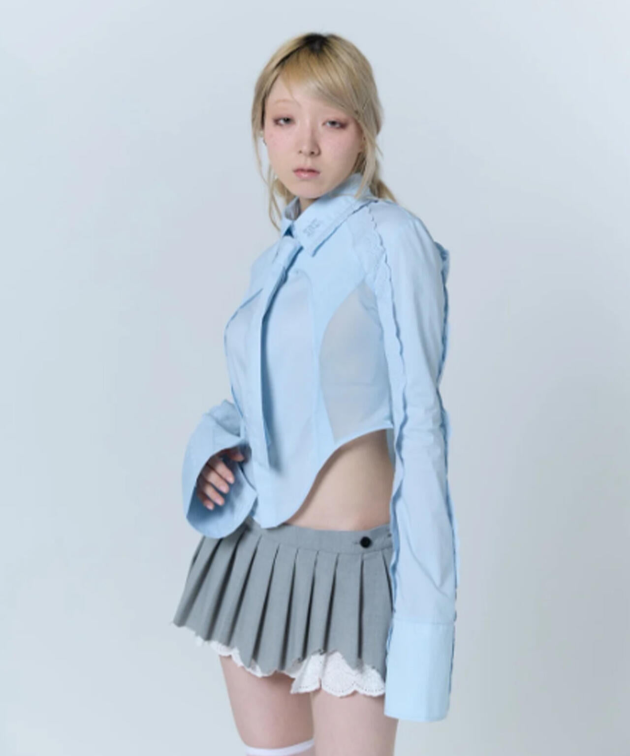 neith./ネイス/Destroyed Micro Mini Skirt