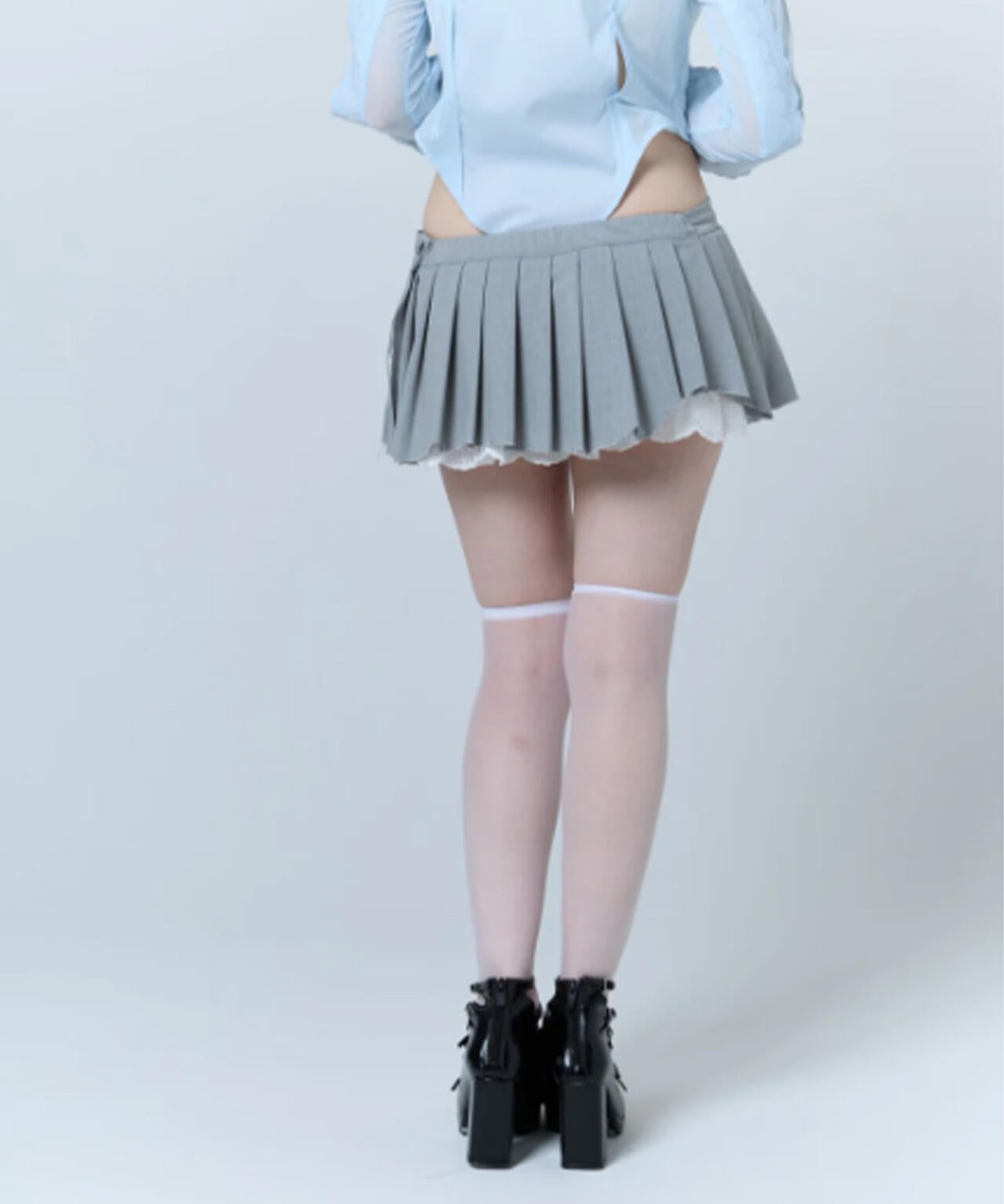 neith./ネイス/Destroyed Micro Mini Skirt