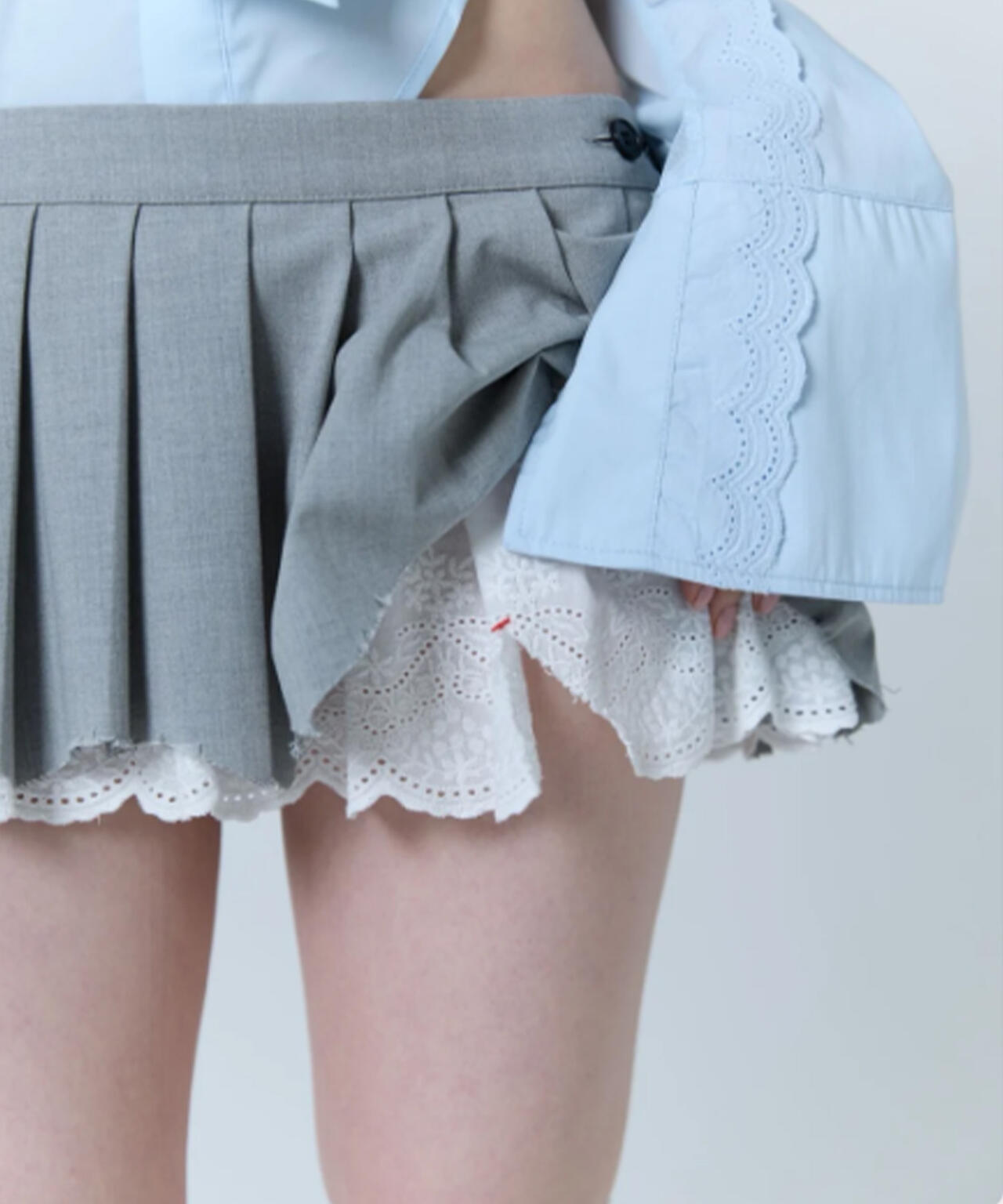 neith./ネイス/Destroyed Micro Mini Skirt