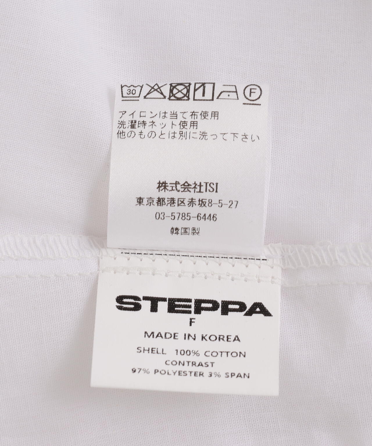 STEPPA/ステッパ/TIE SHIRT