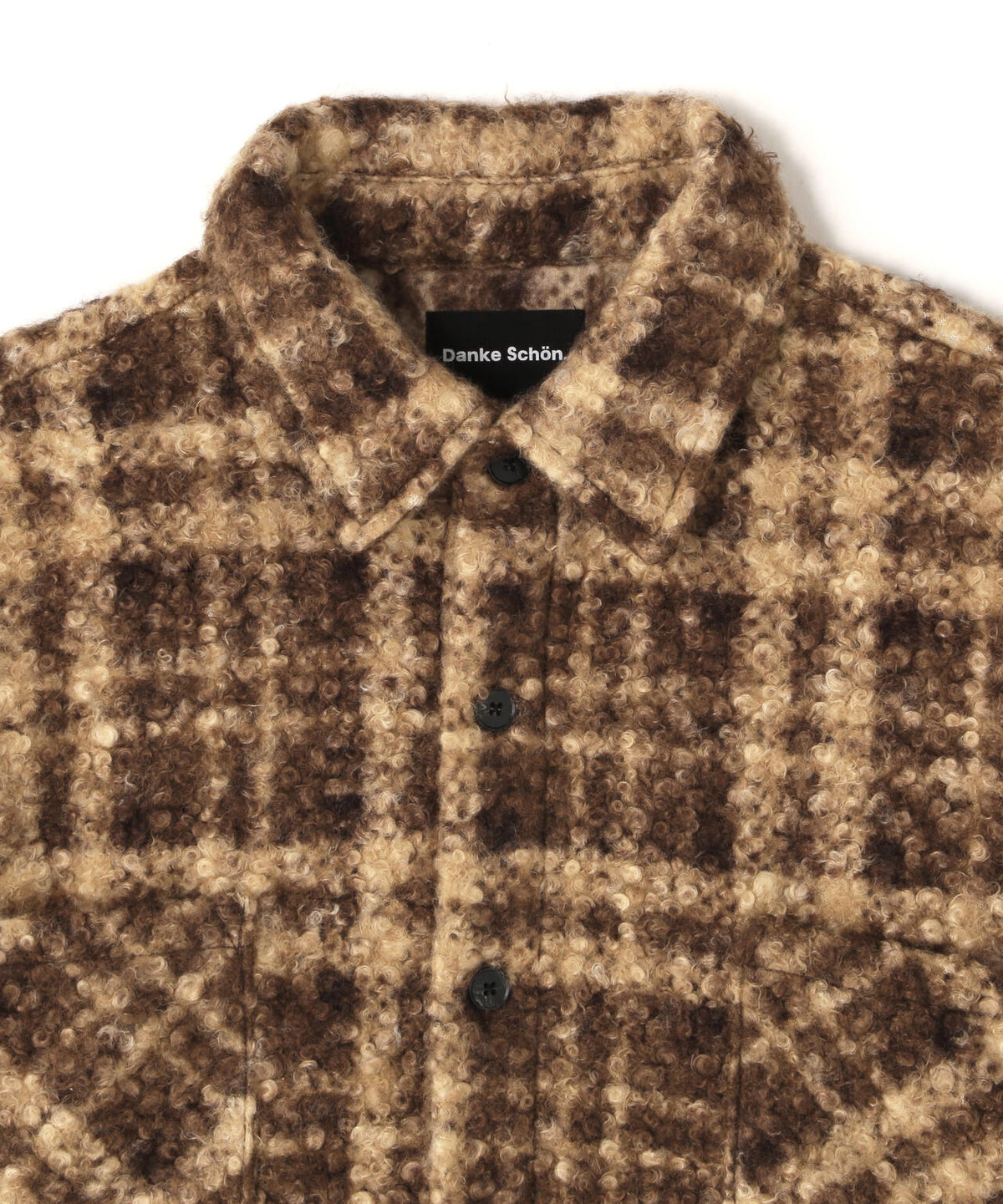 【WEB&DEPOT限定】DankeSchon/ダンケシェーン/BOUCLE SHIRTS