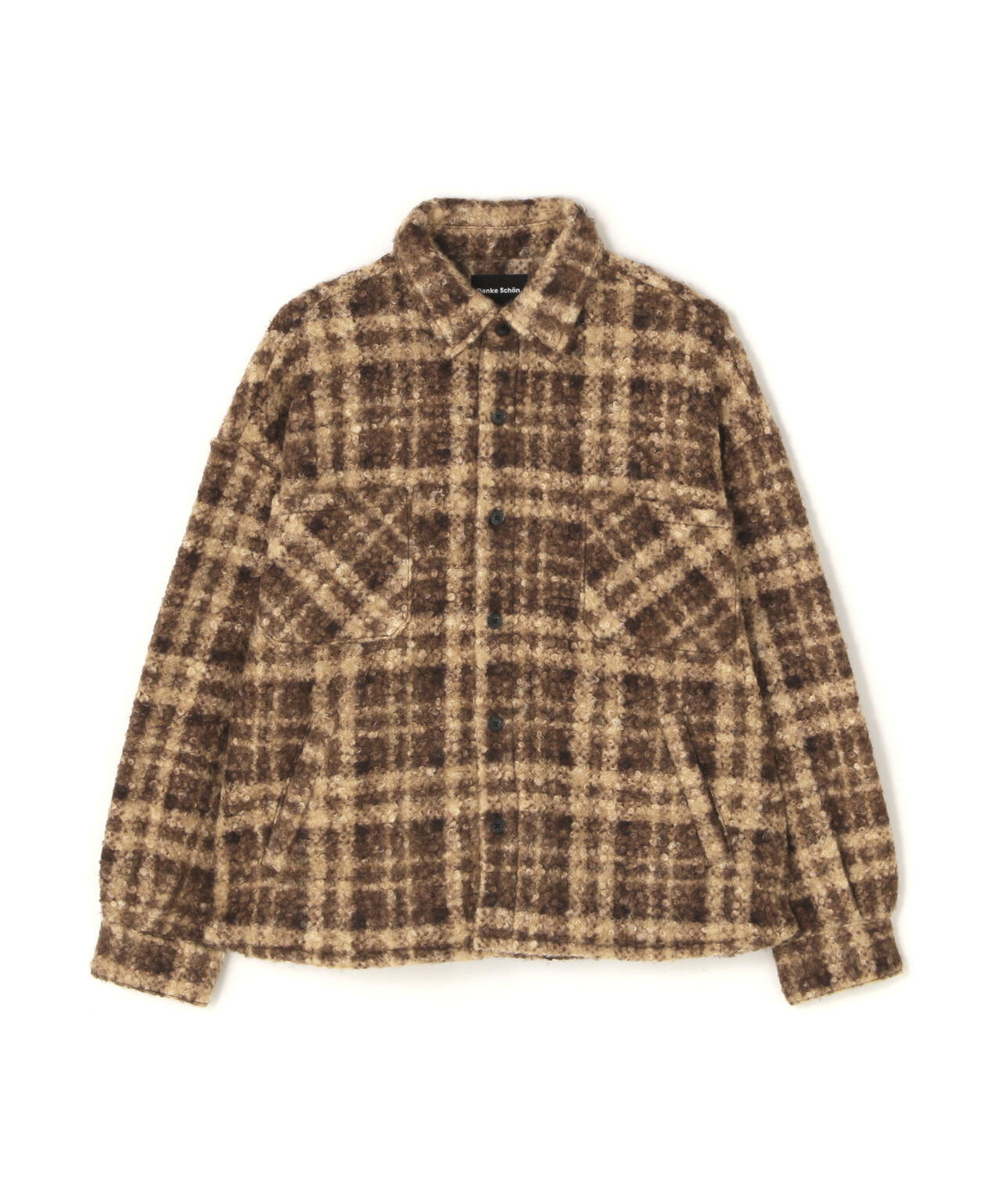【WEB&DEPOT限定】DankeSchon/ダンケシェーン/BOUCLE SHIRTS
