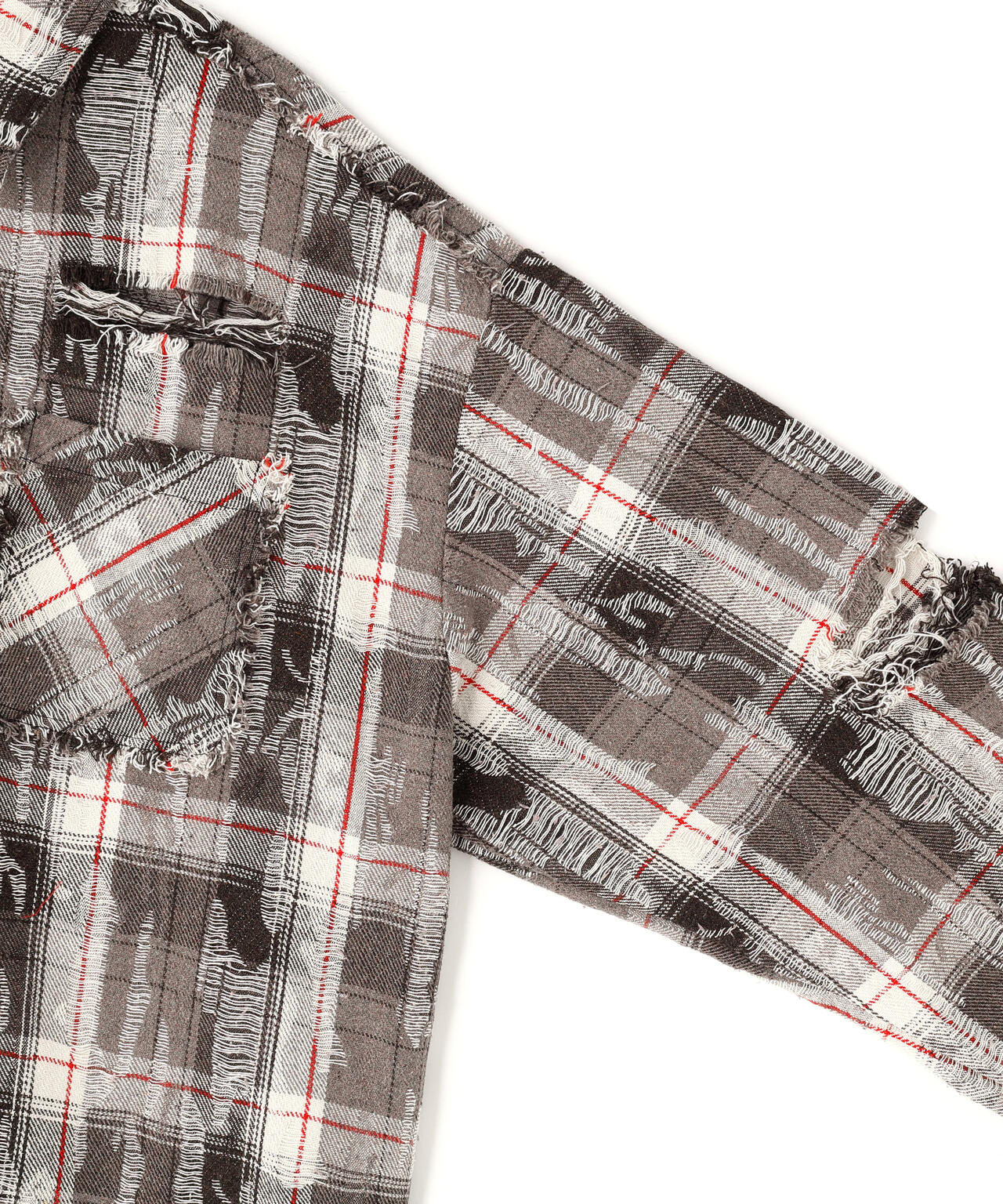 DankeSchon/ダンケシェーン/DAMAGE CHECK SHIRTS