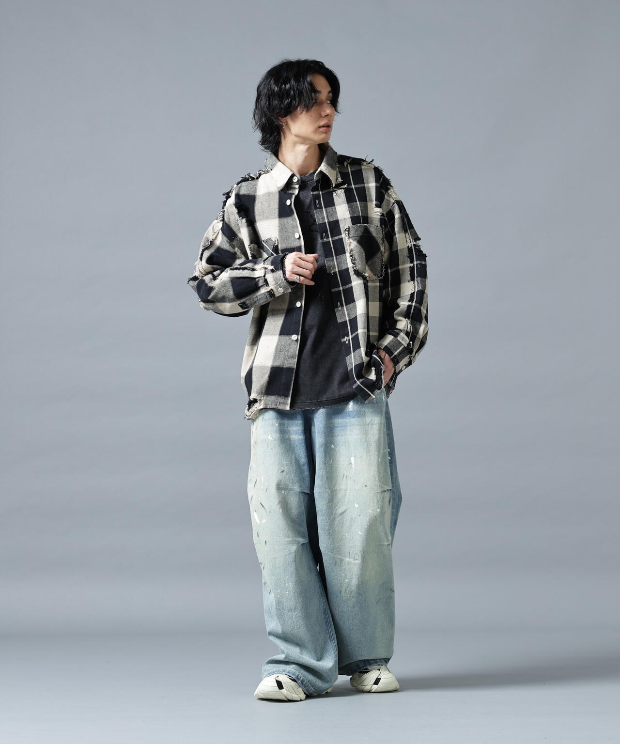 H:180cm C:88cm W:69cm H:90cm 着用サイズ:L