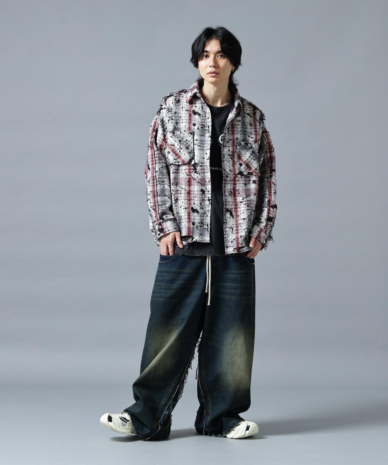 H:180cm C:88cm W:69cm H:90cm 着用サイズ:L